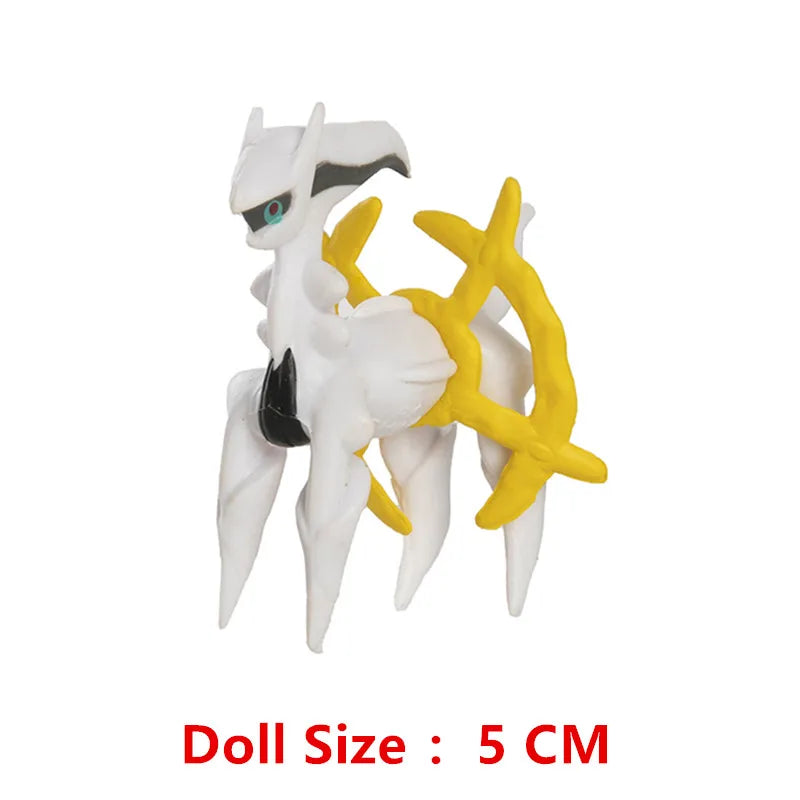 Pokemon Anime Figures Pikachu Mewtwo Flying Dragon Meowth Collection  Figure Action Toys Model Birthday Gifts Bulk Buy Lot