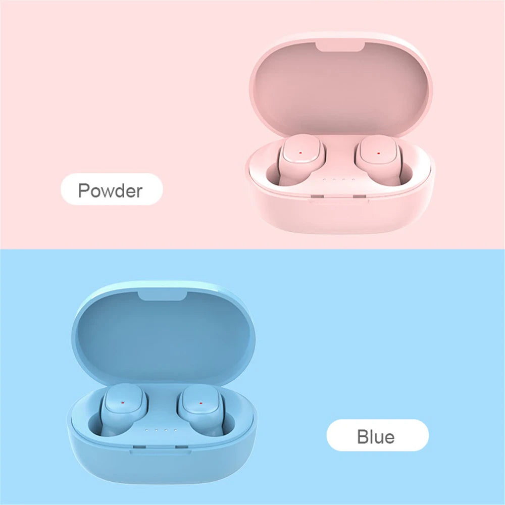 A6S Wireless Bluetooth Earphones Touch Control Sport Headset LED Display Stereo Sound For Mobile Phones