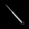 Outdoor Pocket Toothpick Titanium EDC Portable Mini Toothpick Fruit Fork Camping Tool Toothpick Tube Is More Durable Than Floss