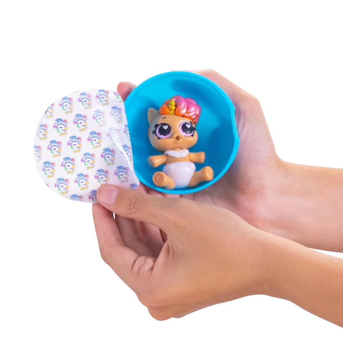 Surprise 5 Capsule Toys Newborn Unicorn Squad Mini Rainbocorn Blind Box Surprise Ball Anime Figure Collectible Toys