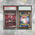 DIY Proxy PTCG Graded Collection Card SV4a JP Mew Ex Charizard Ex Special Art Rare GEM MT 10 Card Holographic Labels Child Gift