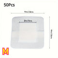 50PCS Non-Woven Medical Adhesive Bandages, Easy Tear Wound Dressing, Individually Wrapped Protection Equipment for First Aid Kit