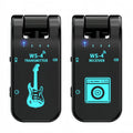 2.4G Wireless Guitar System - Rechargeable Guitar Transmitter & Receiver for Electric Guitar & Bass, Plug & Play, Low Latency