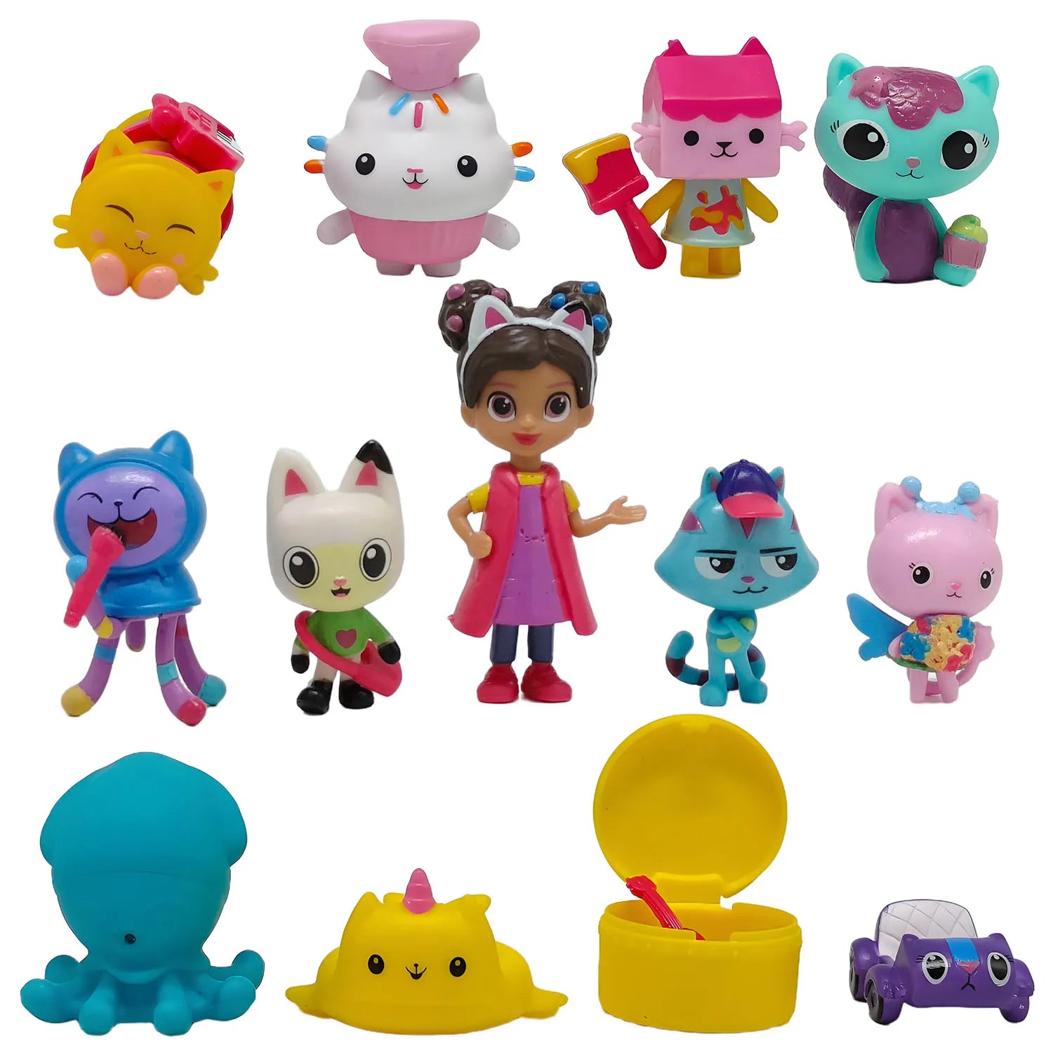 Gabby's Dollhouse Action Figure Toys Cute Doll Collection Cartoon Model
