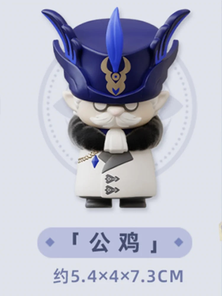 In Stock Suplay Genshin Fatui Harbinger Blind Box Blind Egg Capsules Figurine Decoration Mystery Toys Surprise Gifts Original