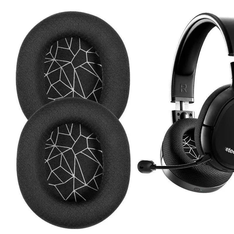 Rain Ear Pads For Steelseries Arctis 1/3/5/7 Headphones Replacement Foam Earmuffs Cushion Headset Covers Sponge Leather Foam