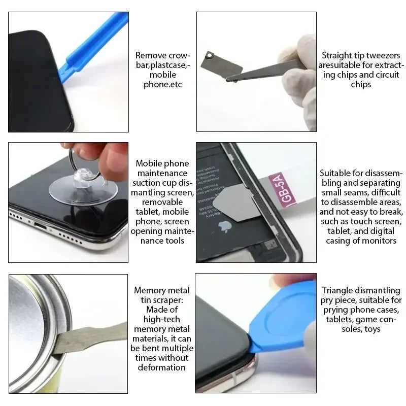 22 In 1 Universal Phone Repair Tools Kit Set Mobile Phone iPad Laptop Screwdriver Maintenance Kit Repair Tools Opening Set