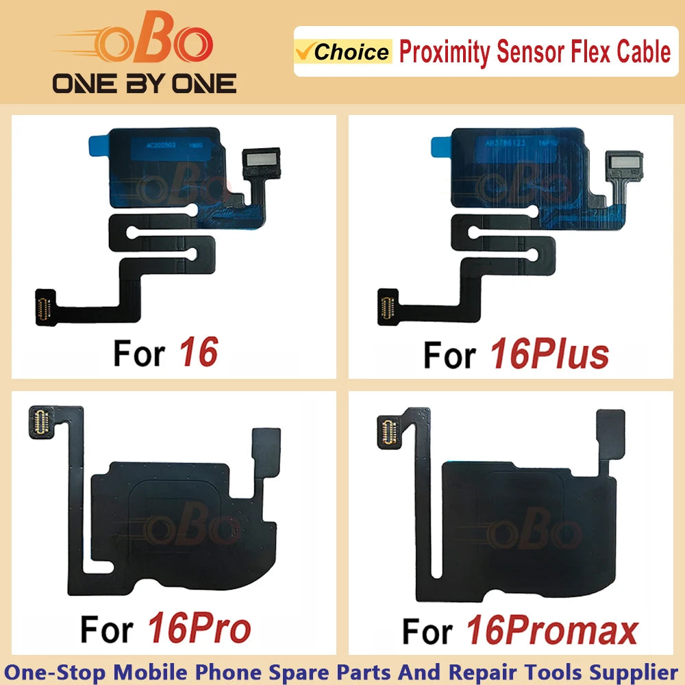 Proximity Light Sensor Flex Cable for iPhone 16 Plus Pro Max Replacement part (1PC)