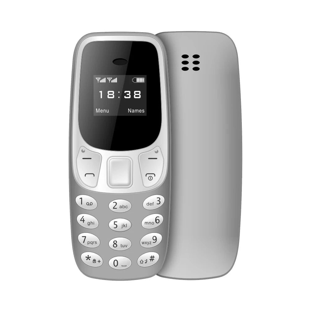 SERVO Small Mobile Phone Bluetooth Dialer Magic voice Low Radiation Telephone Call Recording 2/3 SIM GSM Unlocked Mini Cellphone