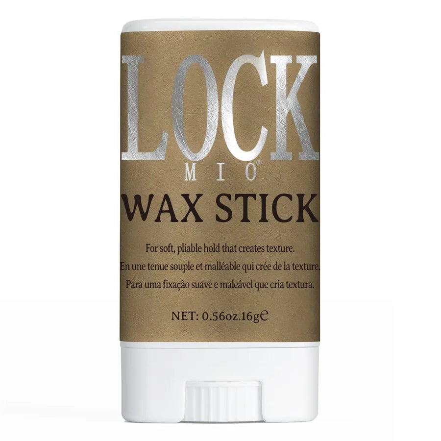 LOCKMIO Hair Wax Stick for Women and Kids Long Lasting Hold Pomade Control Broken Frizz Flyaway Styling Wax for Natural Wigs