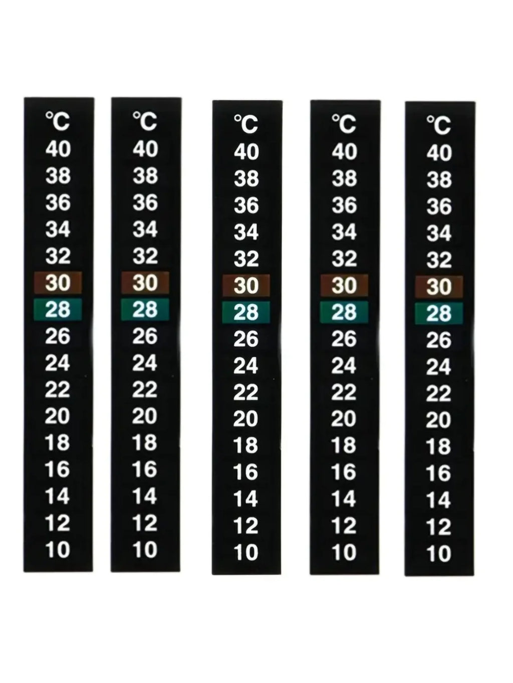 1pc-Accurate and easy to read aquarium thermometer stickers - perfect for monitoring water temperature in fish tanks