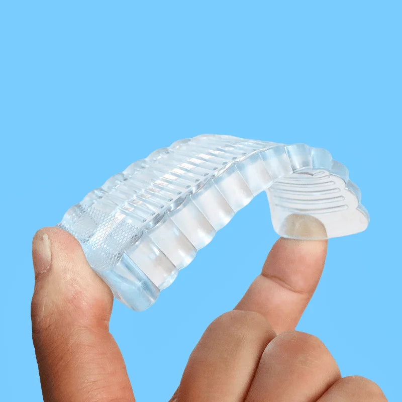 2pcs transparent rubber door suction non-slip wedge-shaped hardware anti-collision door stopper/door top/door stopper/stopper