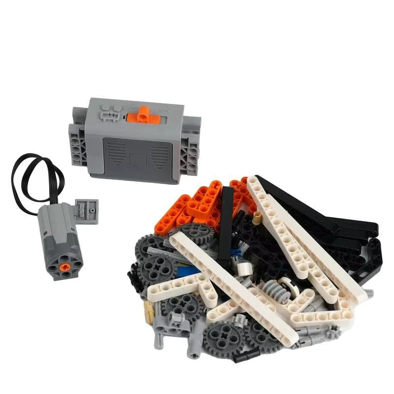 Walking Robot Building Block Set Hexapod Bionic Technology Power Motor Education DIY MOC Children's Building Block Toy Gift
