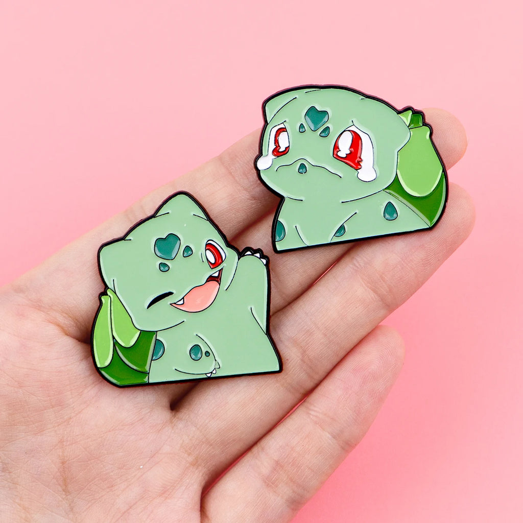 Cute Anime Elf Monster Enamel Pin Cool Game Brooches Lapel Badges Briefcase backpacks Accessories Decoration Jewelry Kids Gift