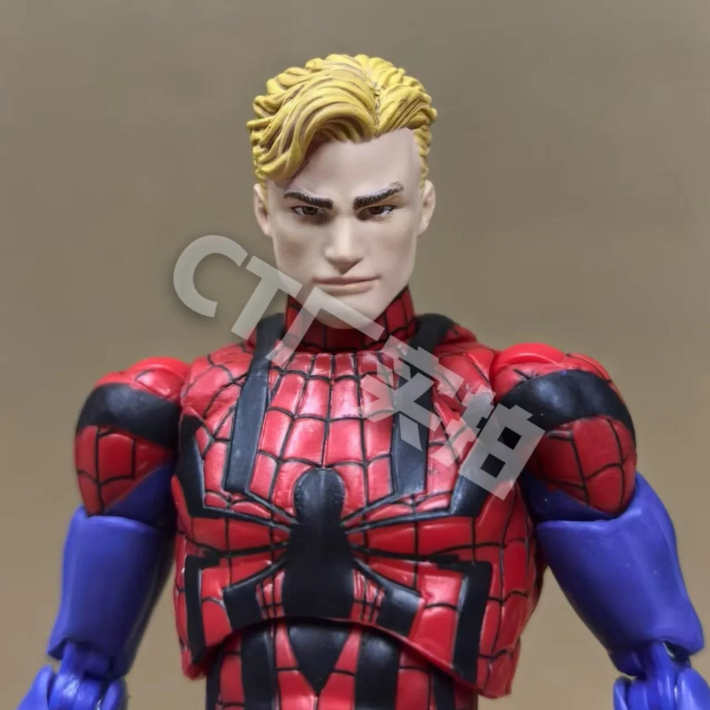 Full Range In Stock Ct Toys Spiderman Mafex 143 Ben Reilly Comic Ver The Amazing Spider-Man 001 Anime Action Figure Toys Gift